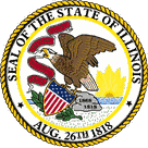 The state seal of Illinois Business Entity Search