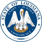 The state seal of Louisiana Business Entity Search
