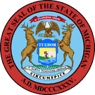 The state seal of Michigan Business Entity Search