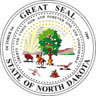 The state seal of North Dakota Business Entity Search