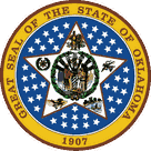 The state seal of Oklahoma Business Entity Search