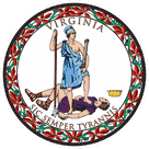 The state seal of Virginia Business Entity Search