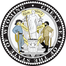 The state seal of Wyoming Business Entity Search